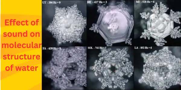 Dr. Masaru Emoto's Water Experiment in Hindi, Effect of sound on water